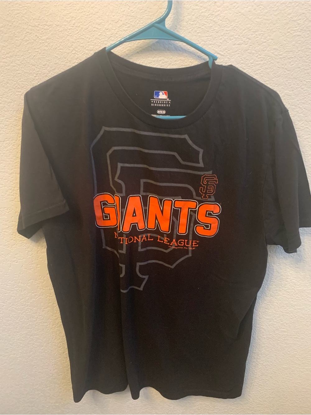 Genuine Merchandise Black & Orange San Francisco Giants Tee